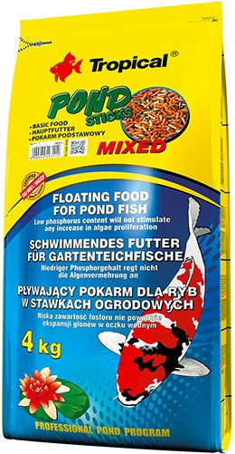 Tropical Koi&Goldfish Colour Sticks 5l
