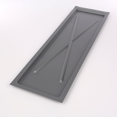 Altom TACKA SREBRNA WĄSKA 75X22,5CM(DO SUSZARKI 2-POZIOMOWEJ 80CM) 5906551040395