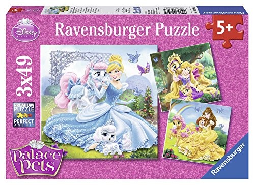 Ravensburger 09346 - Belle, Cinderella i Rapunzel