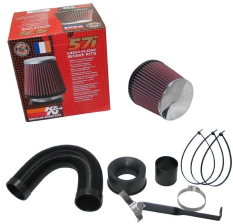 K&N Filtry powietrza K & N 57  0663 o wysokiej wydajności systemu 57-0663