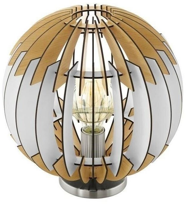 Eglo 32848 - Lampa stołowa OLMERO 1xE27/60W/230V