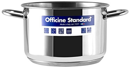 Officine Standard officine Standard Sara garnek, stal nierdzewna, 37 x 26 x 17 cm 8007571350079