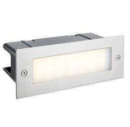 Фото - Прожектор / світильник Endon Zewnętrzna lampa Seina 78637 Saxby LED 3.5W 4000K elewacyjna IP44 srebrna 