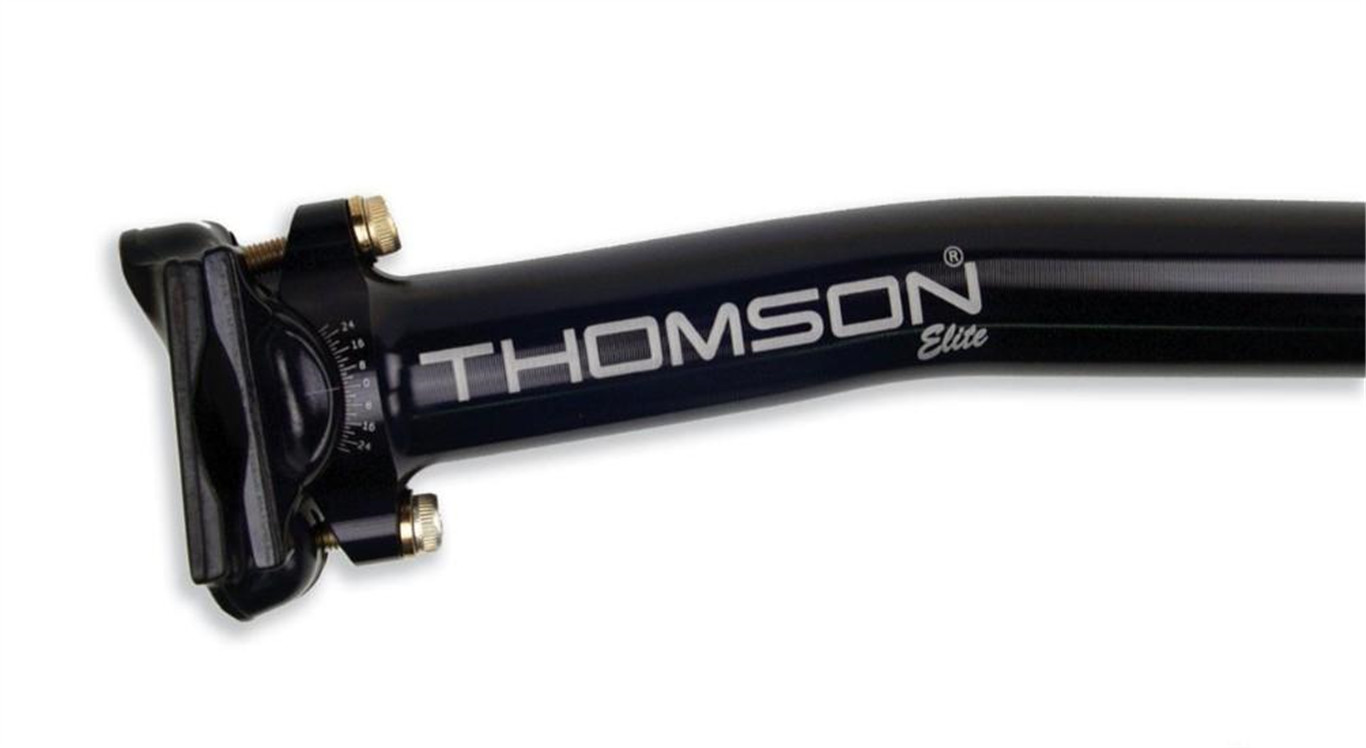 Thomson Wspornik siodła Elite czarny / Długość: 410 mm / Offset: 16 mm / Średnica: 27,2 SP-E113SB black