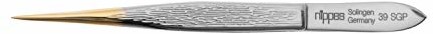 nippes Solingen Nippes Solingen pęseta 39SGP, do usuwania małych odprysków, stal niklowana, 9 cm