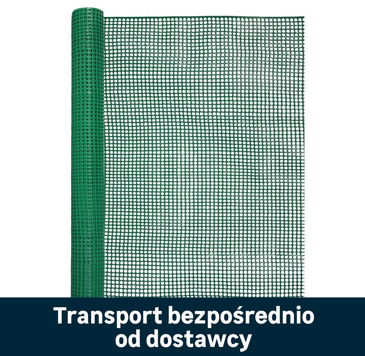 Siatka plastikowa 1 x 5 m zielona