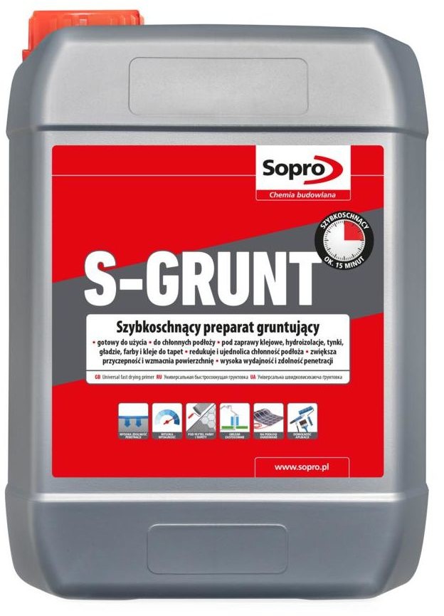 Sopro Grunt uniwersalny szybkoschnący S-Grunt 10 kg
