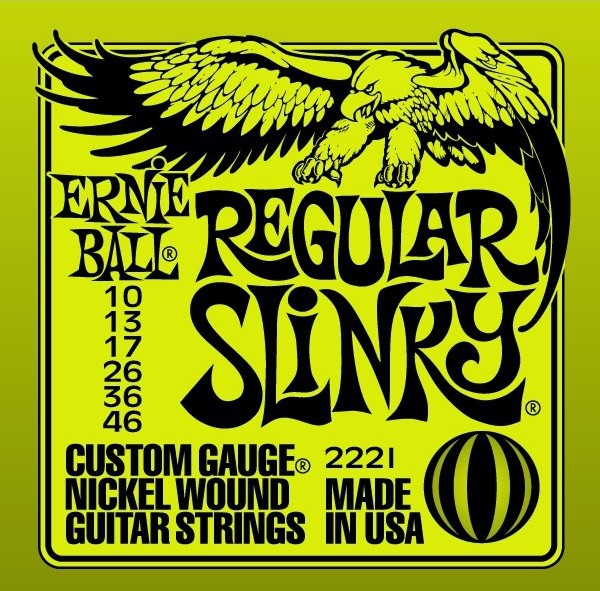 Ernie Ball 2221 struny do gitary elektrycz 10-46
