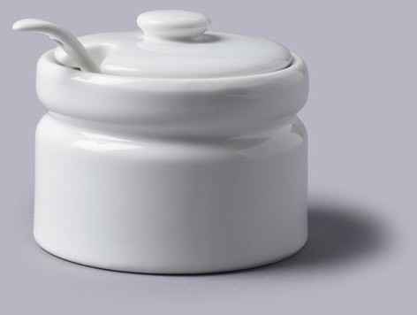 W.m. bartleet & sons Słoiczek do dżemu lub cukru z łyżeczką