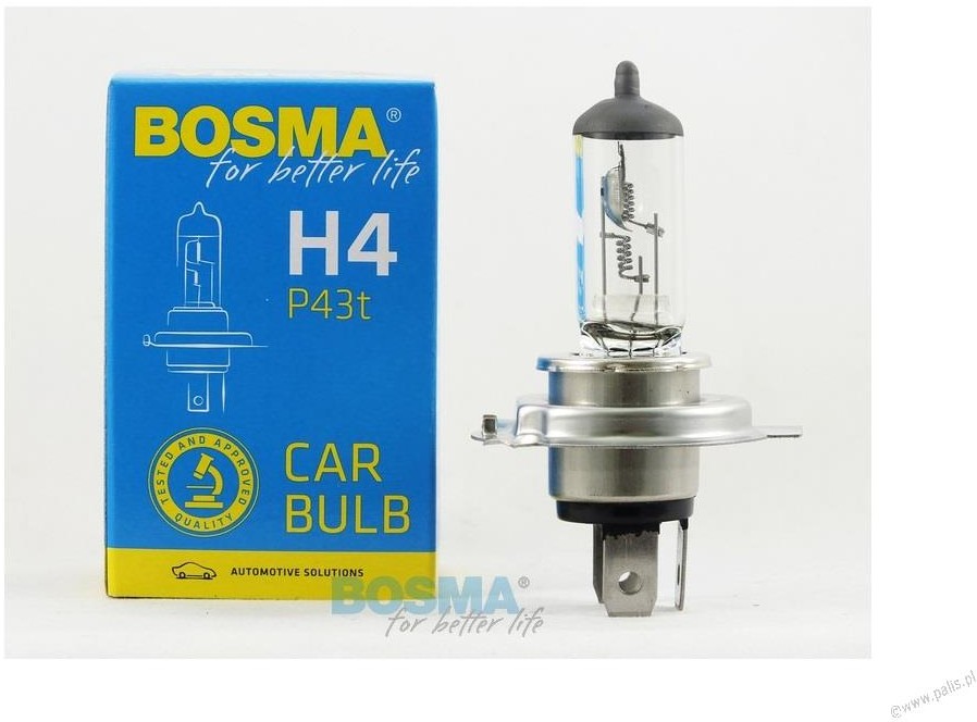 BOSMA 0409 ŻARÓWKA 24V 100/90W H4 P43t RALLY