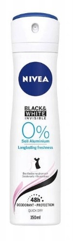 Nivea 150ml deo women Invisible B&w Pure