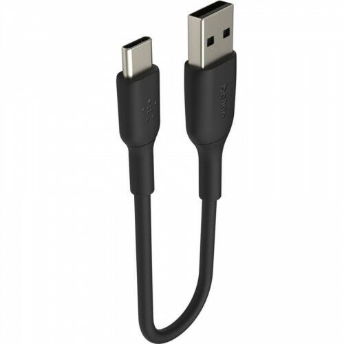 Belkin Kabel Boost Charge PVC MFi USB-A do USB-C 15cm, czarny CAB001BT0MBK