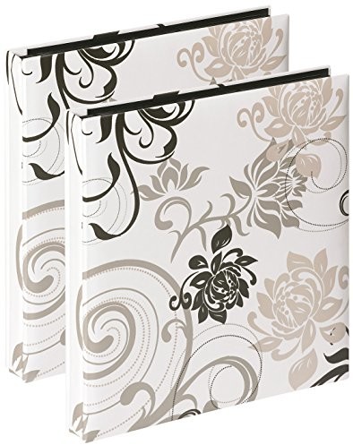 Walther Grindy album do wsuwania zdjęć, biały, opakowanie 2 szt. 400 zdjęć 10 x 15 cm EA-201-WD