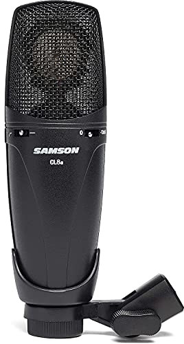 Samson CL8a mikrofon pojemnościowy kardioidowy, Omni i figurka w 8 kolorach czarny SACL8A