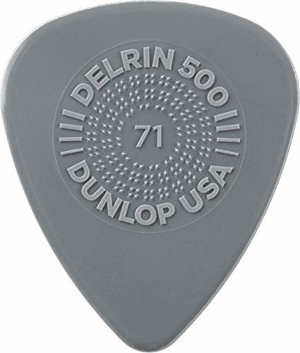 Dunlop Jim 450R071 Médiators Delrin 500 Prime Grip 0,71 mm worek de 72 ADU 450R071