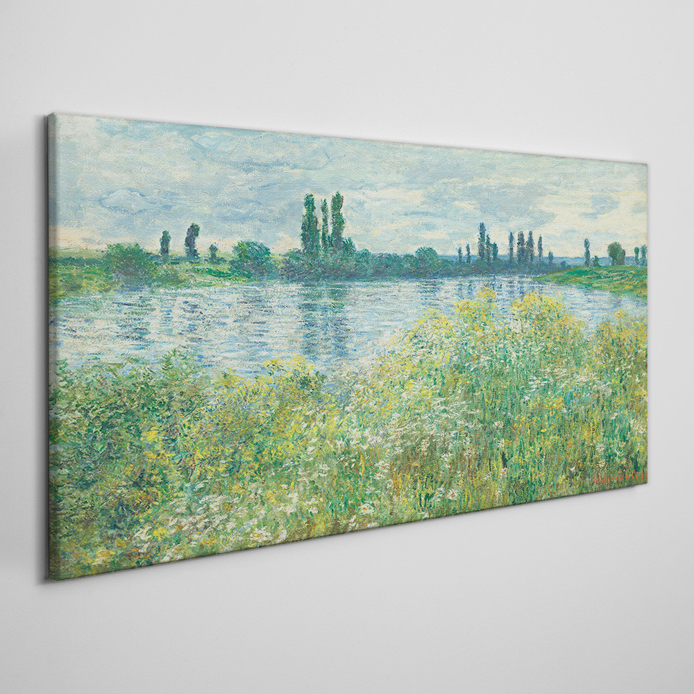 PL Coloray Obraz Canvas Sekwana Vétheuil Monet 100x50cm