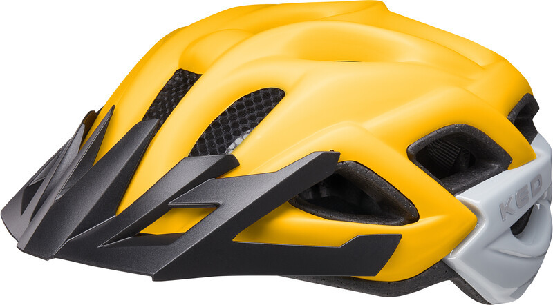 KED Status Helmet Kids, yellow black matt S | 49-54cm 2021 Kaski dla dzieci 12114035402