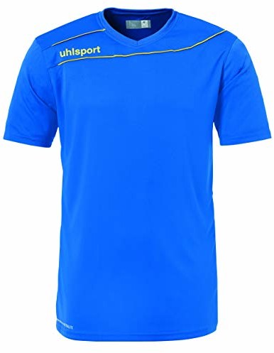 uhlsport uhlsport Stream 3.0 dziecięca koszulka z krótkim rękawem, lazurowa niebieska/kukurydziana, XXXS 100323704