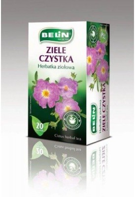 BELIN BELIN Herbatka ziołowa Ziele Czystka - 20torebek