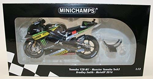 Minichamps Yamaha yzr-M1 No. 38 MotoGP 2016 (Bradley Smith)