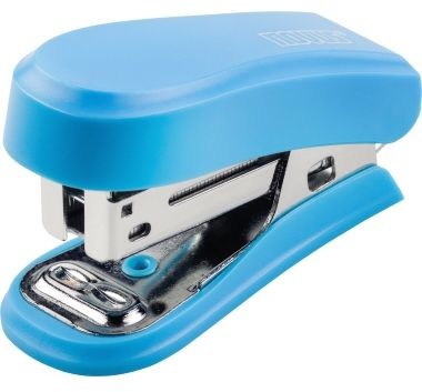 Zszywacz mini novus błękitny + zszywki 24/6 blister