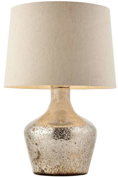 Endon Biurkowa LAMPA loftowa METEORA 90589 Endon szklana LAMPKA dekoracyjna okrągła na biurko