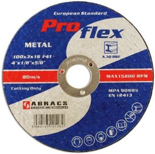 Connect 32055 abracs tarcze do cięcia, 100 X 3,2 MM, 10 sztuk LAS32055