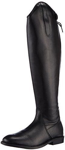 HKM męskie buty jeździeckie Italy Soft Standard skórzana długość/szerokość, czarny, L 558295