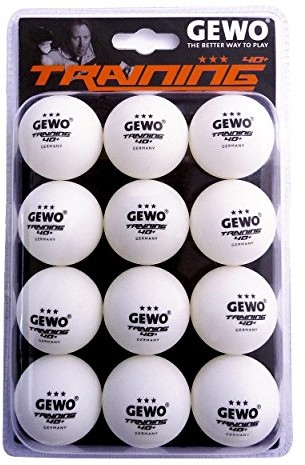 GEWO Grupa piłka treningowa * * * * * * * * * * * * * * * * * * * * * 40 + 12er, biały, 40 mm 85931200