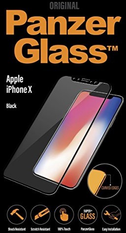 PanzerGlass PG Premium iPhone'a X Black w. Edge Grip  ochronna na wyświetlacz B2623
