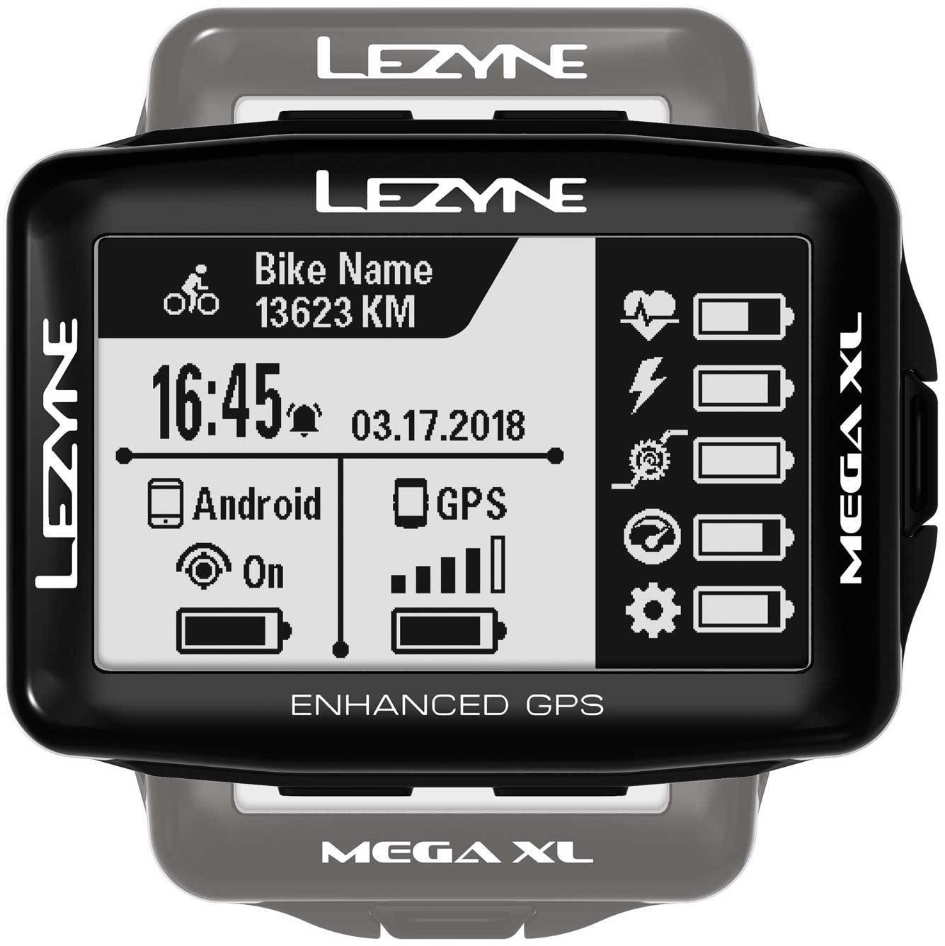 LEZYNE Mega XL GPS Black