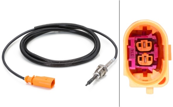 HELLA czujnik, temperatura spalin 6PT 014 494-251 6PT 014 494-251