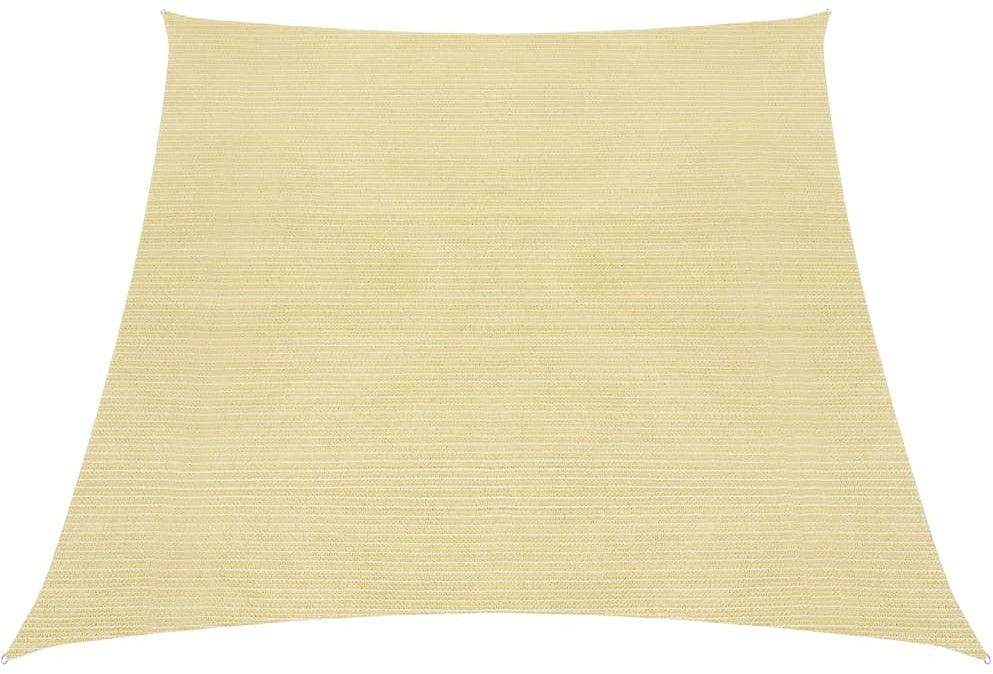 vidaXL Żagiel przeciwsłoneczny, 160 g/m, beżowy, 3/4x2 m, HDPE vidaXL