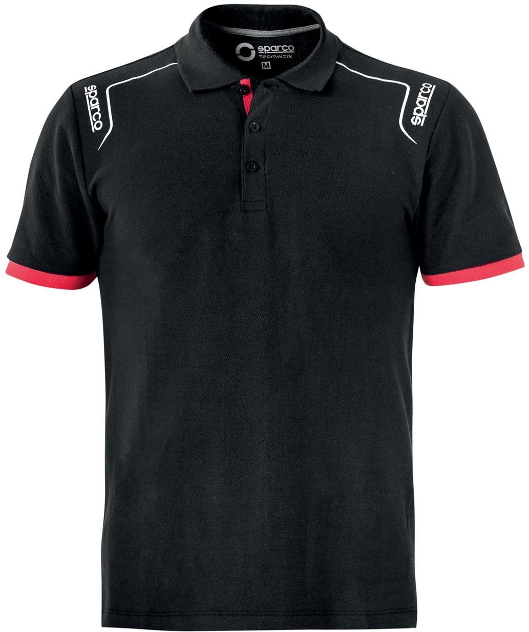 Sparco Koszulka polo męska PORTLAND black 02407NR2M