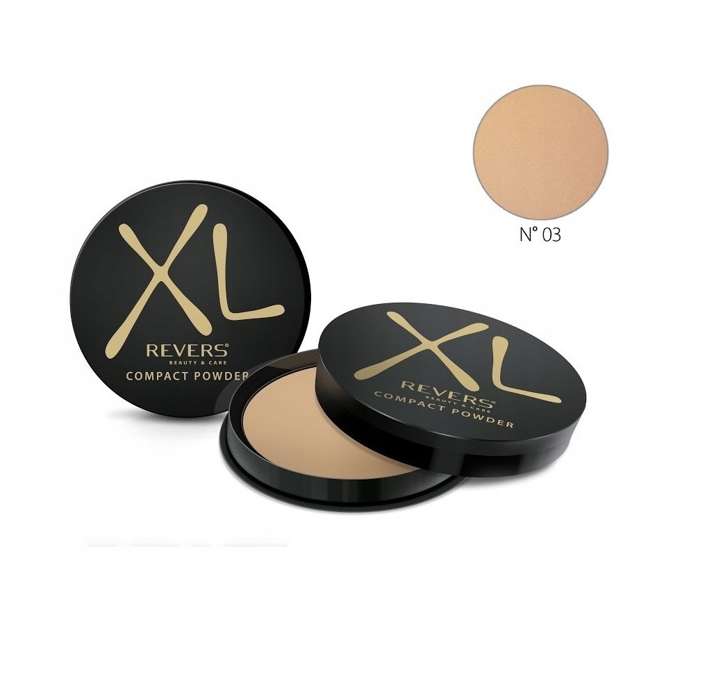 Revers puder prasowany XL Matujący Kompakt nr 01