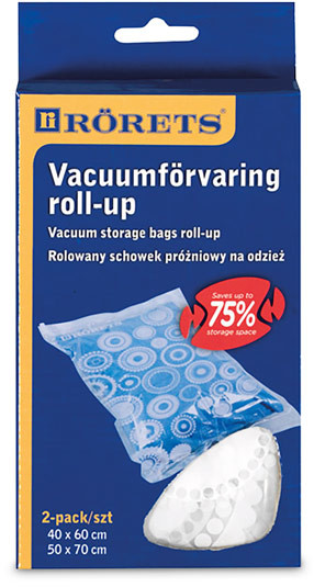 RORETS POLSKA SP. Z O.O. WOREK PRÓŻNIOWY ROLOWANY 2-PACK 2953 ROR000076