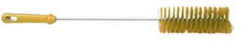 Maya Professional Tools 10759  4 szczotka do rur średnio twarde włosia, FBK/Higiena żywności, 60 MM X 150 MM X 500 MM, żółty 10759-4