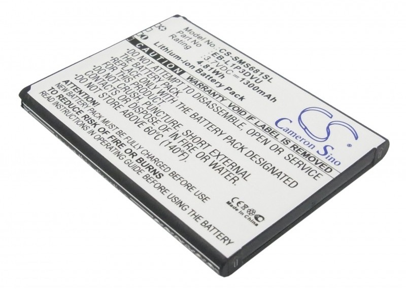 Cameron Sino Samsung Galaxy Ace Duos EB-L1P3DVU 1300mAh 4.81Wh Li-Ion 3.7V