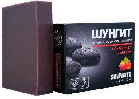 Fratti Szungitowe mydło Skarby Karelii do codziennego mycia ciała 100g