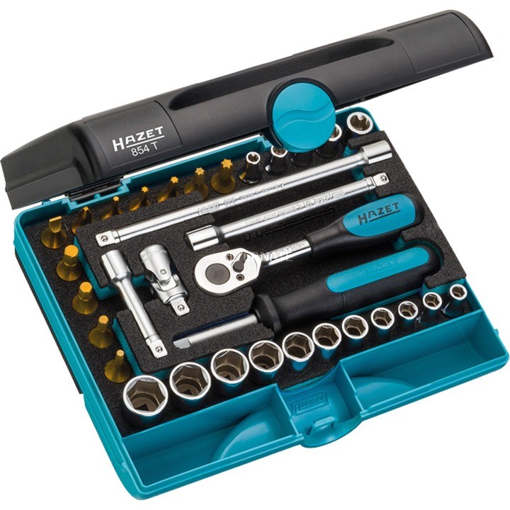 Hazet 854T gniazdko/zestaw gniazdek Socket set, Zestaw narzędzi