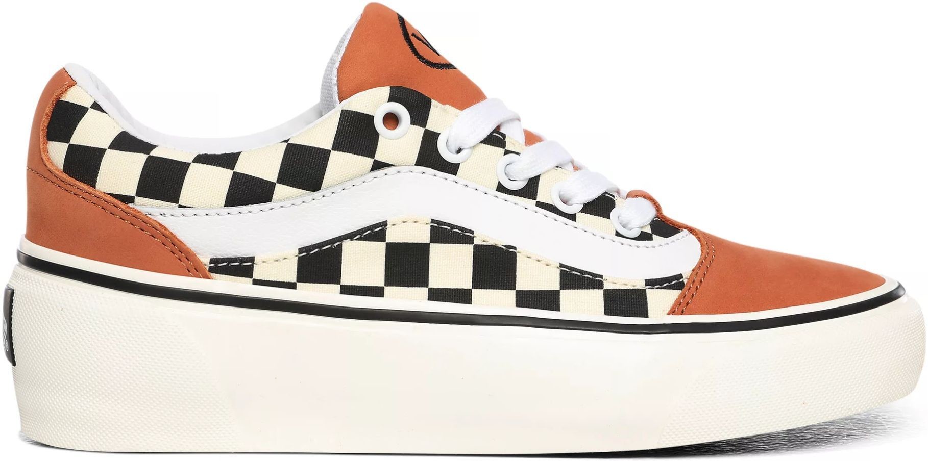 Vans obuwie damskie SHAPE NI CHECKERBOARD) Sunburn/Marshmallow