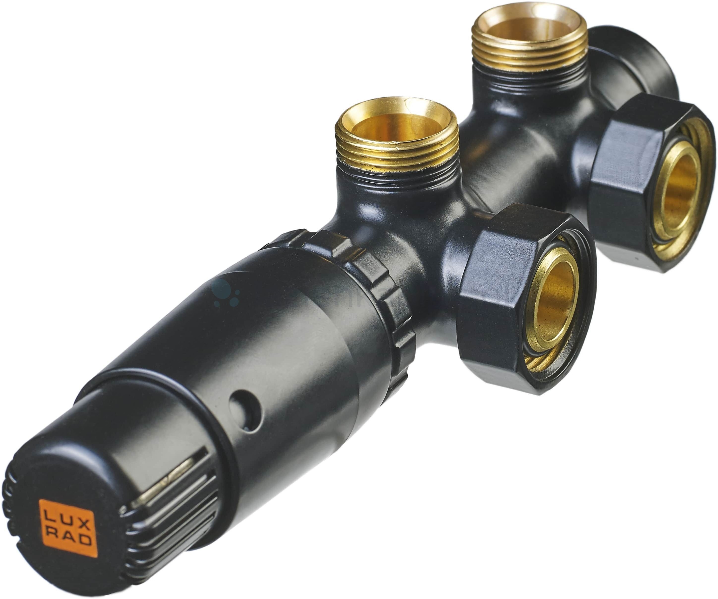 Luxrad Duo zestaw termostatyczny DKL9005MAT