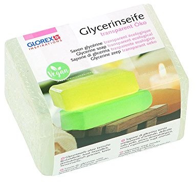 Glorex GmbH glorex 6 1600 120 gliceryna mydła, przezroczysty, 8 x 5,5 x 5 cm 6 1600 120