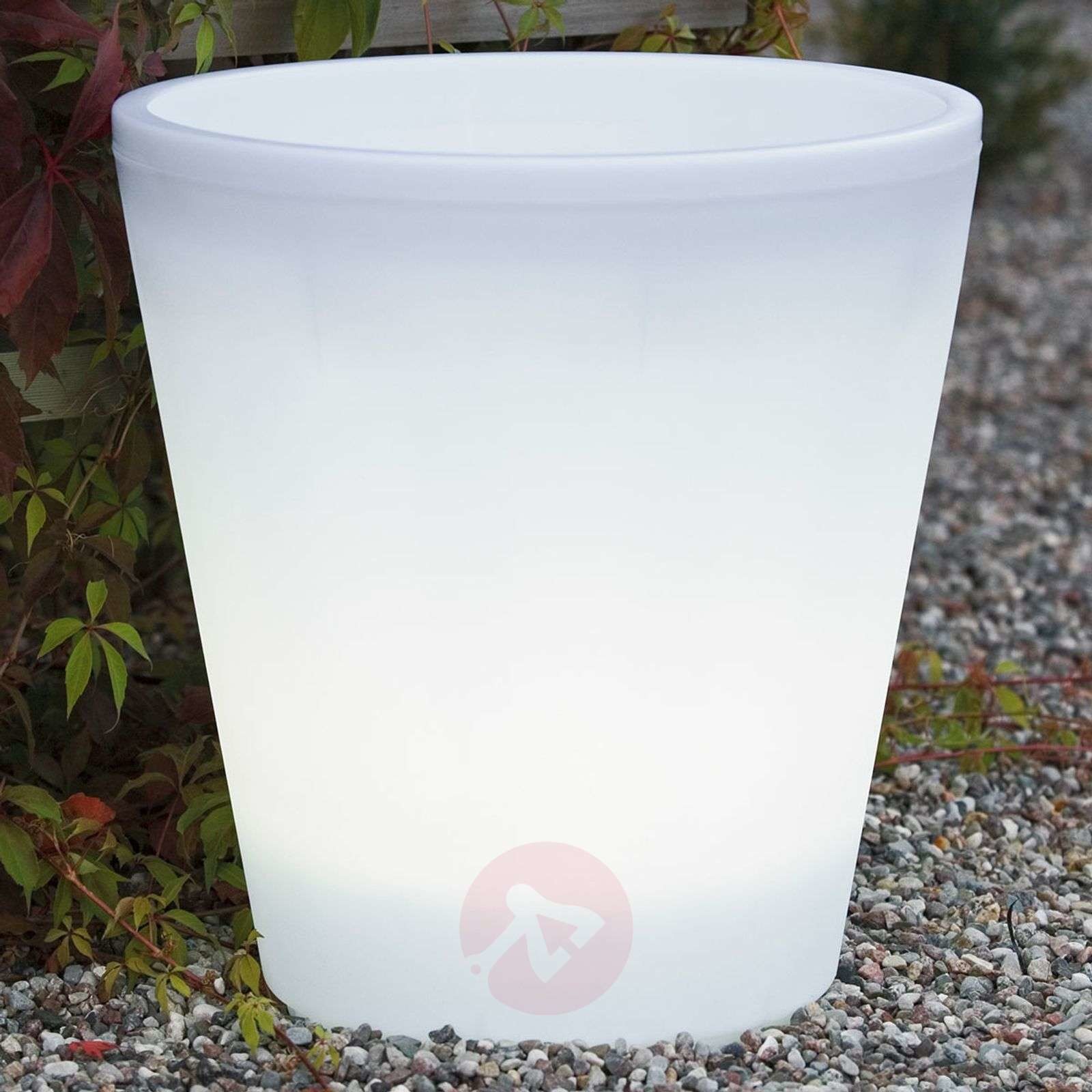 Konstmide Doniczka LED Assisi podświetlana  37 cm