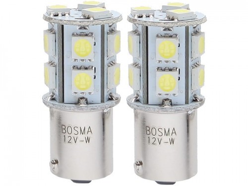 BOSMA Żarówki led samochodowe 12V BA15s 13XSMD BOS-3055