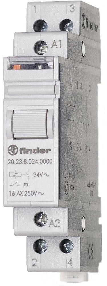 Finder Przekaźnik impulsowy Finder 27.01.8.230.0000 1 styk zwierny/1 rozwierny 16 A 230 V/AC 20.23.8.230.4000