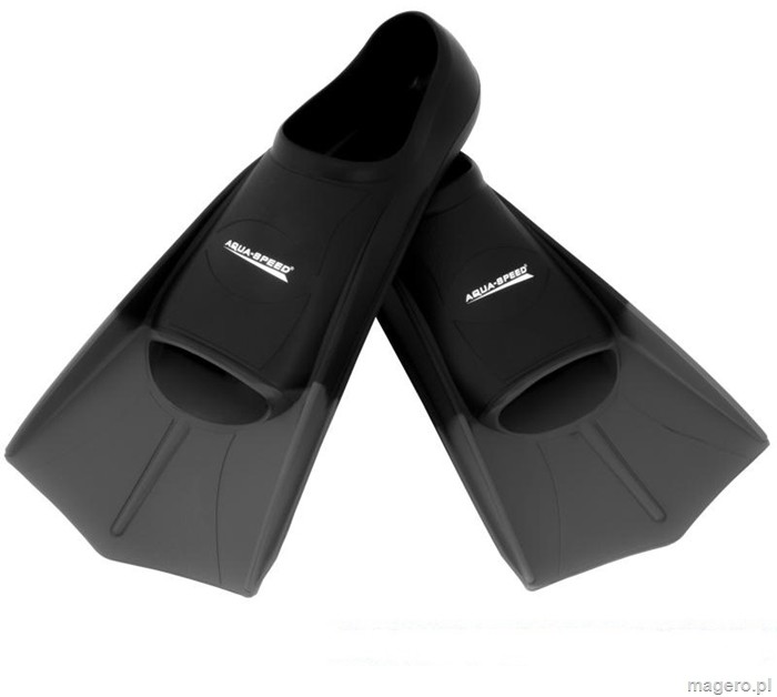 Aqua-speed PŁETWY TRENINGOWE szaro/czarne 26 2724 2724