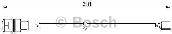 Bosch Zestyk ostrzegawczy zużycia okładzin tył 1 987 474 988