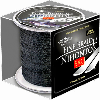 Mikado plecionka Fine Braid 0,30 300m Black