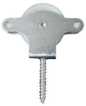 Unbekannt Wilk Wilk Pack 5120500 linka rolka Pack 40 MM ocynkowane rolką jezdną wykonaną z tworzywa sztucznego tirafondo 5120500